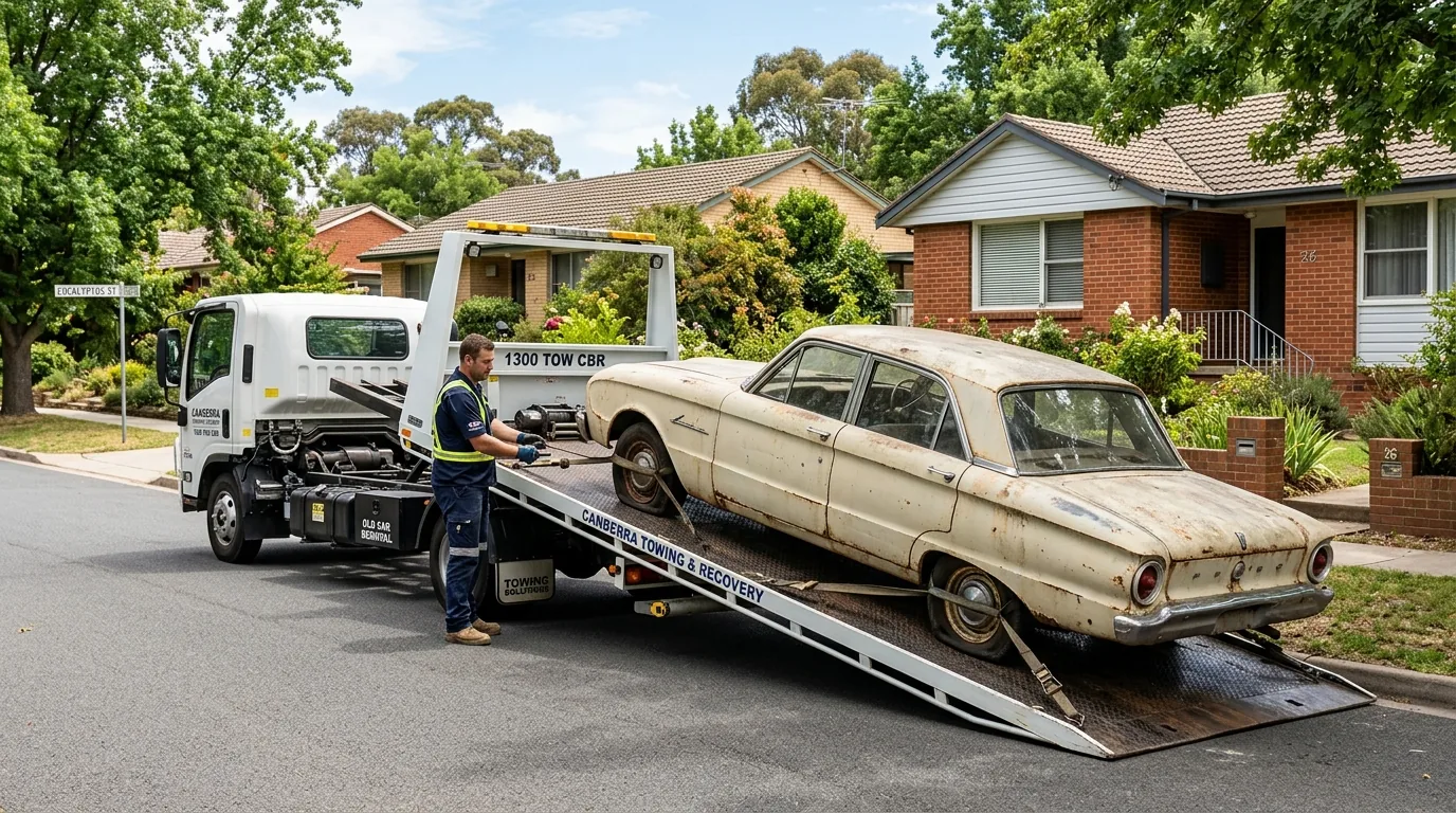 Old Car Removal Canberra Canberra
